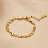 Sabina Drie-laags Armband